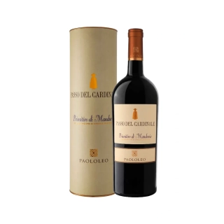 Primitivo di Manduria D.O.P. 1,5L Passo del Cardinale Paololeo+Tubus